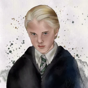 Draco Malfoy - Print Ilustración Digital