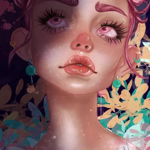 Pinkie – Print Ilustración Digital