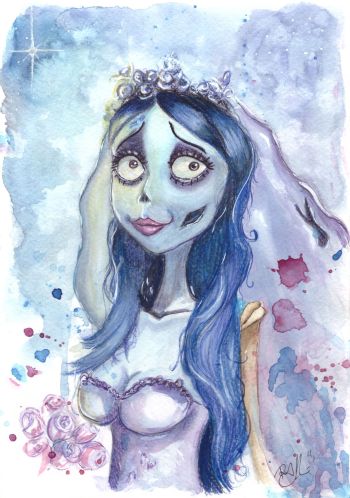 Ilustración - La Novia Cadáver